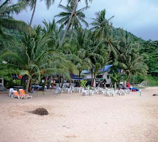 Kleines Restaurant am Nachbarstrand
