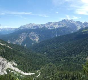 Schöne Wanderung Osterfelderkopf-Hochalm-Kreuzeck