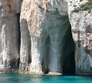 Blue caves