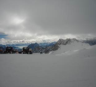 Aussicht auf der Zugspitze