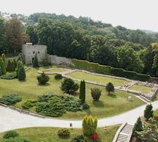 Widok na dziedziniec
