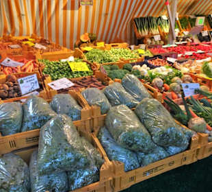 Impressionen vom Rundgang über den Isemarkt