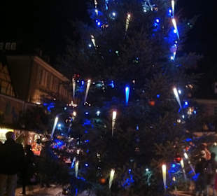 Auf dem Weihnachtsmarkt