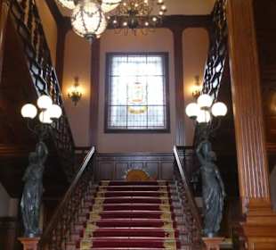 Treppenaufgang im Rathaus von La Orotava