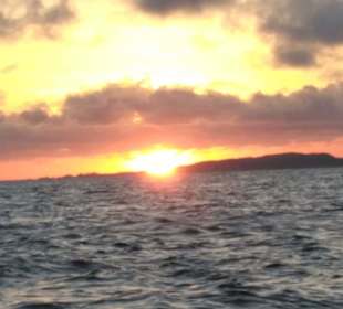 Sonnenuntergang vor Lamu