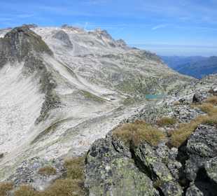 Blick vom Medelzplateau