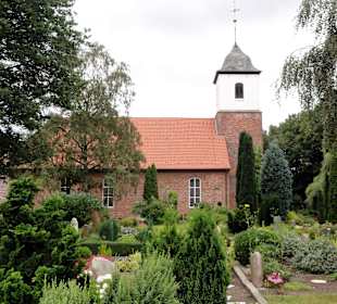 Außenansicht der Zionskirche Worpswede
