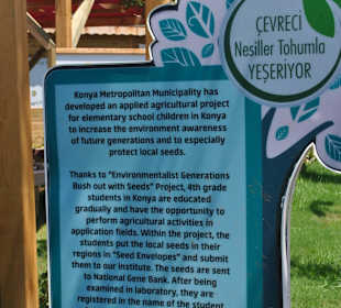 Konya - Hinweisschild