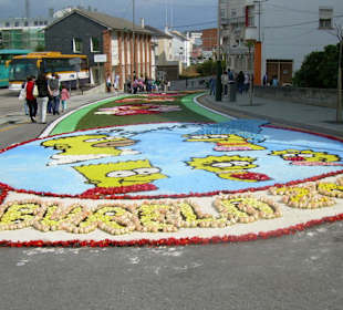 Alfombras florales Burela