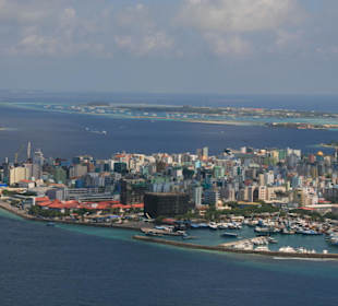 Mit dem Wasserflugzeug nach Male