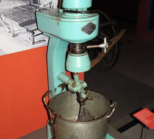 Teigrührmaschine im Bäckereimuseum