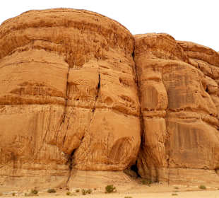 Wüstenlandschaft Wadi Rum