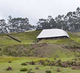 Eins der wenigen Ausgrabungen in der Anlage