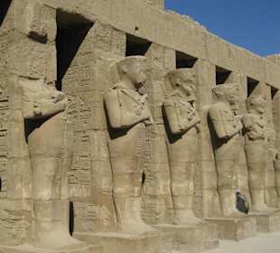 Tempel Ramses III, im Amun Tempel