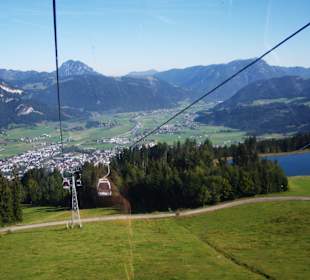 St.Johann / Tirol aus der Gondel