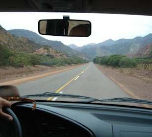 Auf dem Weg nach Humahuaca