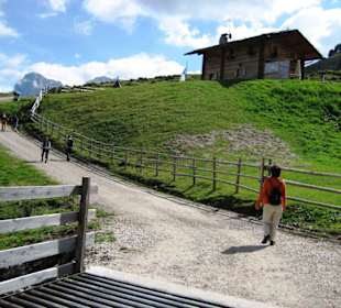 Wanderweg zur Mahlknechthütte