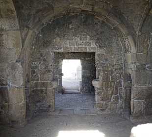 Blick in Innere eines Tempels