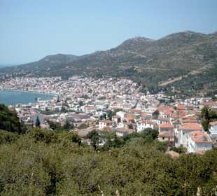 Bucht von Samos Stadt