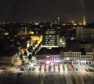 Blick von der Aussichtsplattform auf Antwerpe