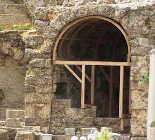 Stützen zur Sicherheit