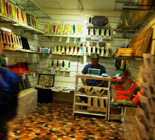 Verkauf in Venedig kleine Läden