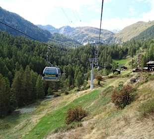 Auf dem Weg zur ersten Station