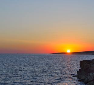 Sonnenuntergang auf Kavo Greko