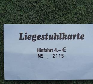 Teure Liegestuhlmiete