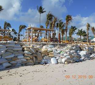 Einige Hotels hatten keinen Strand mehr
