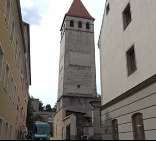 Ruine der Stiftskirche Obermünster