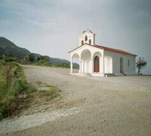 Bergkapelle am Weg nach Korasida