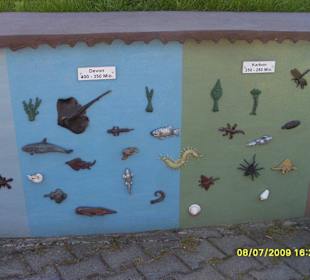 Abwehr von den Dächern des Sauriergartens