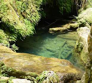 Einstiegspunkt zum Flusslauf