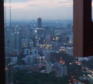 Singapur aus der Asia Bar aufgenommen