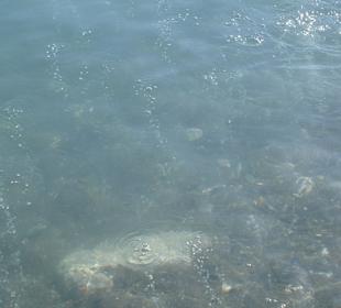 Schwefelgase in den Empros Thermen