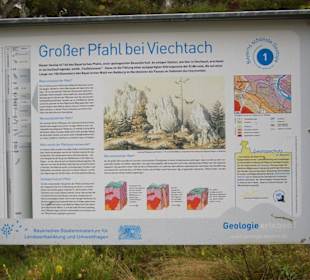 Großer Pfahl bei Viechtach