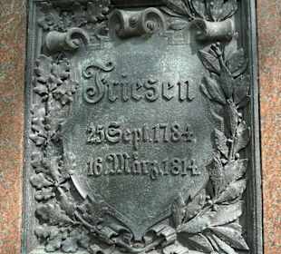 Denkmal für den Befreiungskämpfer Karl Friesen