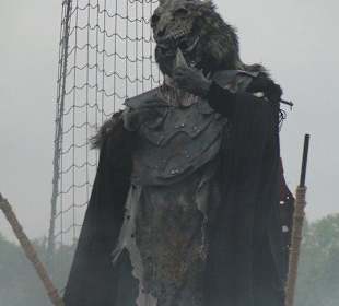 Figur in der Inka - Show 