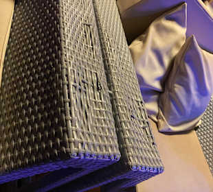 Sessel im Außenbereich 