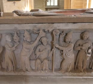 Die Severikirche in Erfurt auf dem Domberg