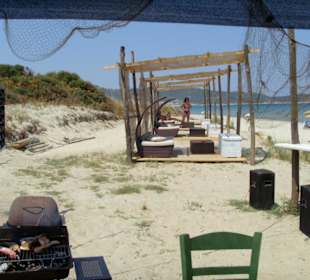 Strandblick vom anderen Ende des Strandes