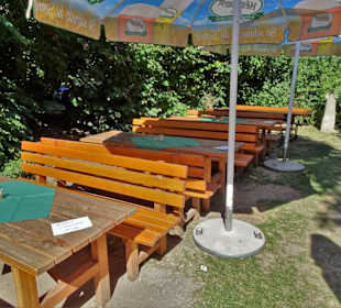 Impressionen aus dem Biergarten von Kundmüller