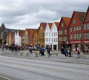 "Bryggen" in Bergen (Juli 2013)