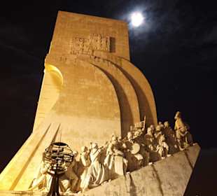 Seefahrerdenkmal bei Nacht