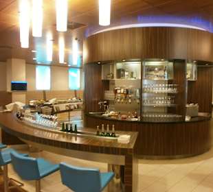 In der KLM Lounge