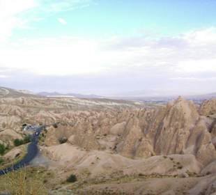 Landschaft in Kappadokien