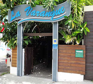 Der Eingang zum Restaurant La Varangue