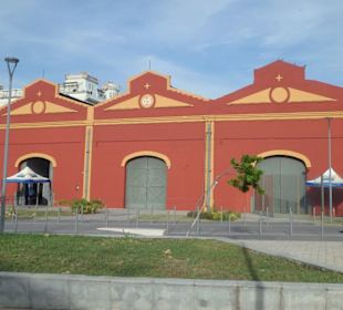 Teilansicht des Kreuzfahrt-Terminals