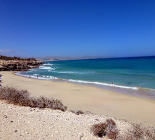 Am Strand von Costa Calma